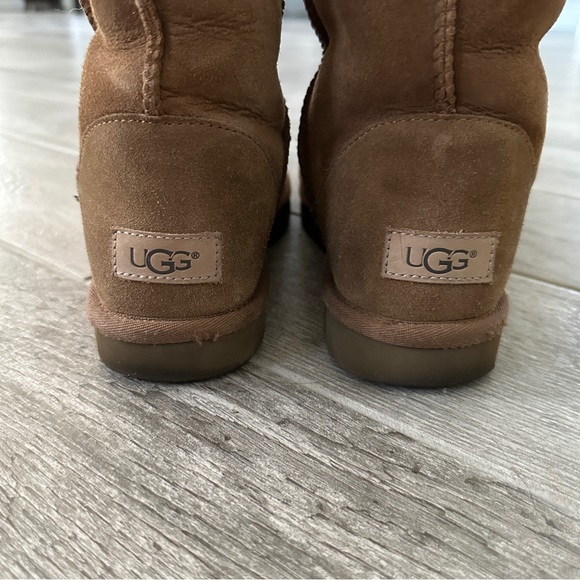 UGG Classic II Tall in Chestnut Suede - Picture 5 of 11